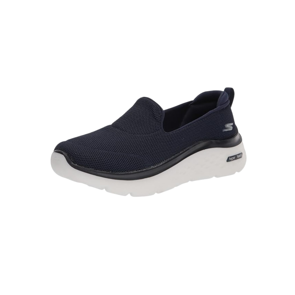 Skechers Women’s GO WALK Hyper Burst - Extreme Outlook - Navy / White - 124580-NVW