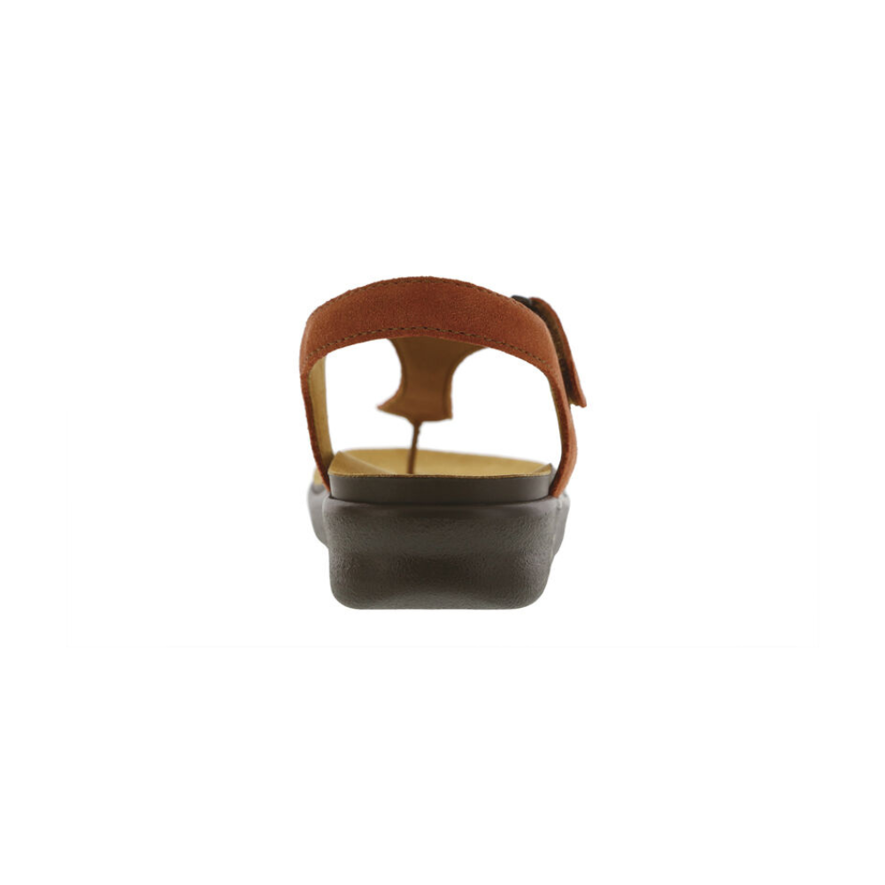 SAS Women's Marina - Leather Comfort Sandal - Rust