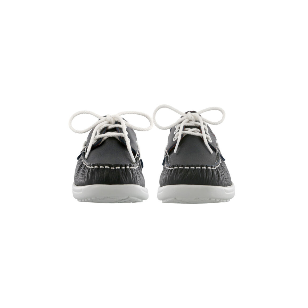 SAS Women's Catalina Lace Up Boat Shoe – Navy