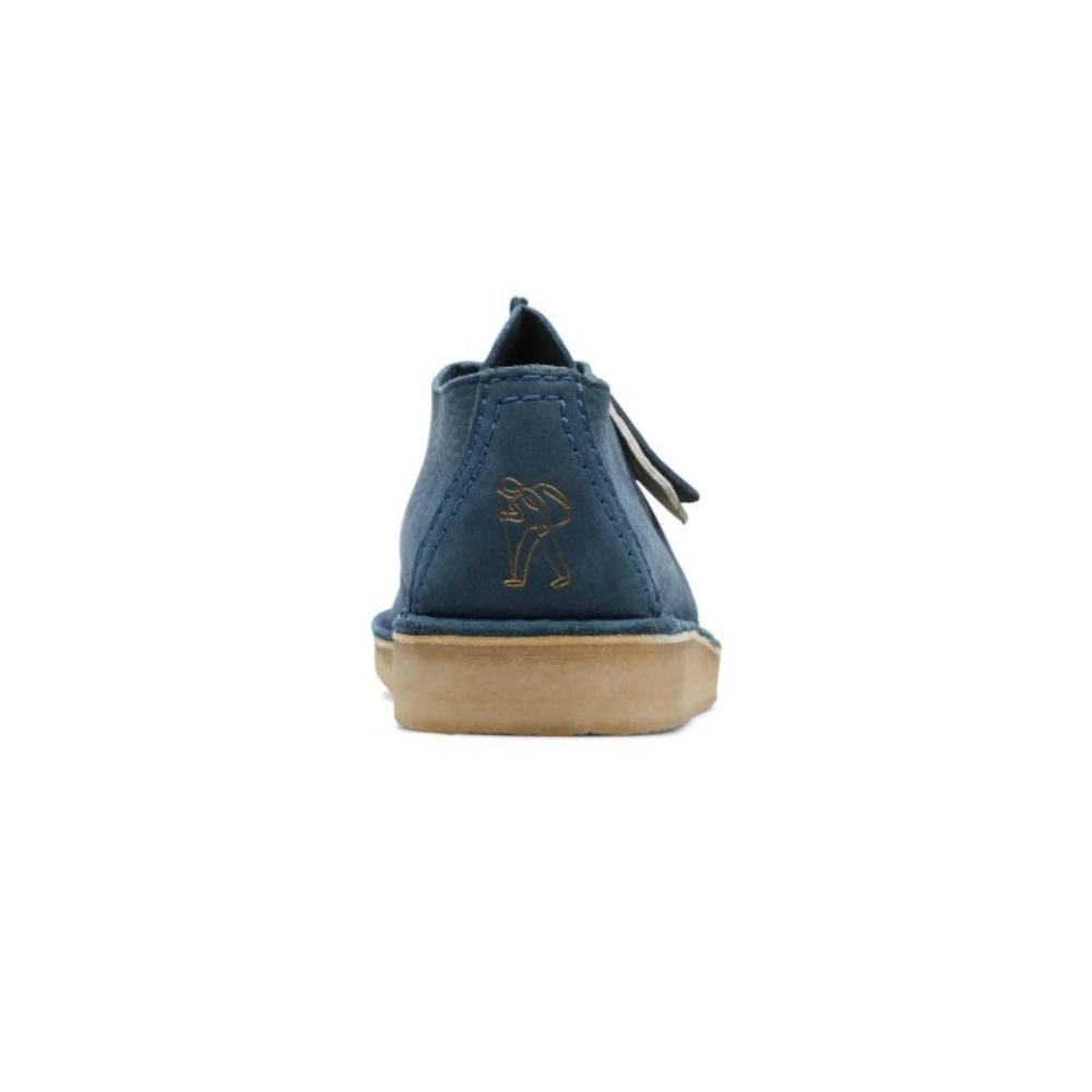 Clarks Men’s Desert Trek - Blue Nubuck - 26170134