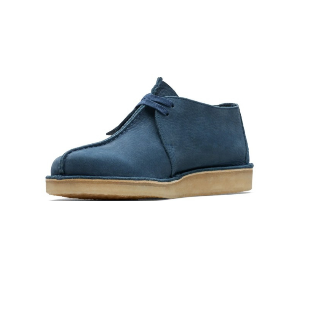 Clarks Men’s Desert Trek - Blue Nubuck - 26170134