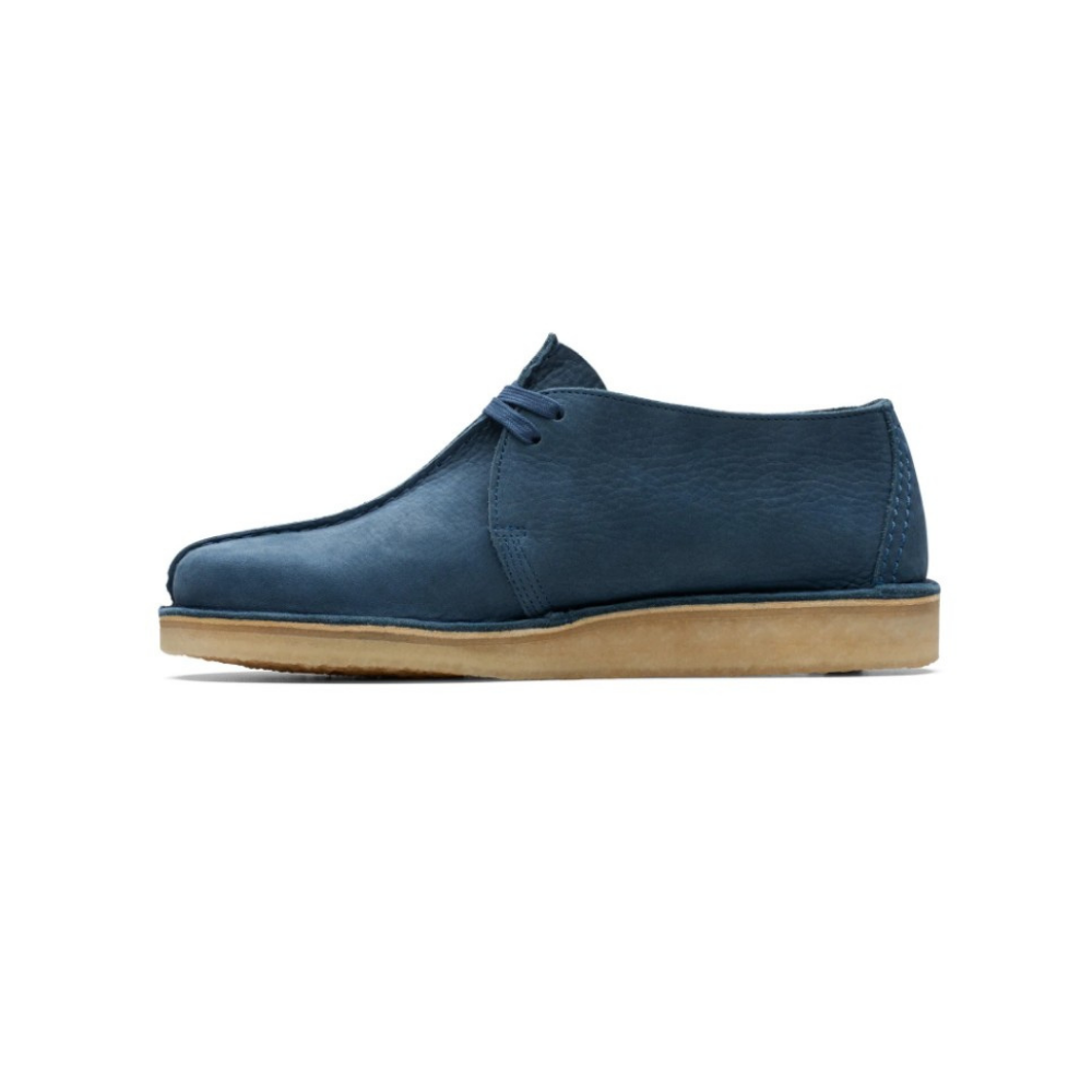 Clarks Men’s Desert Trek - Blue Nubuck - 26170134