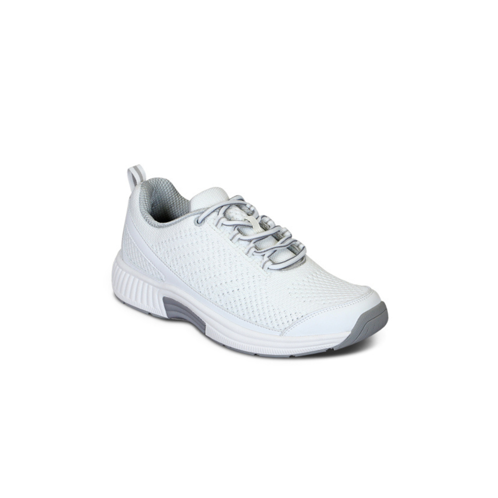 OrthoFeet Women's Coral Sneaker - White