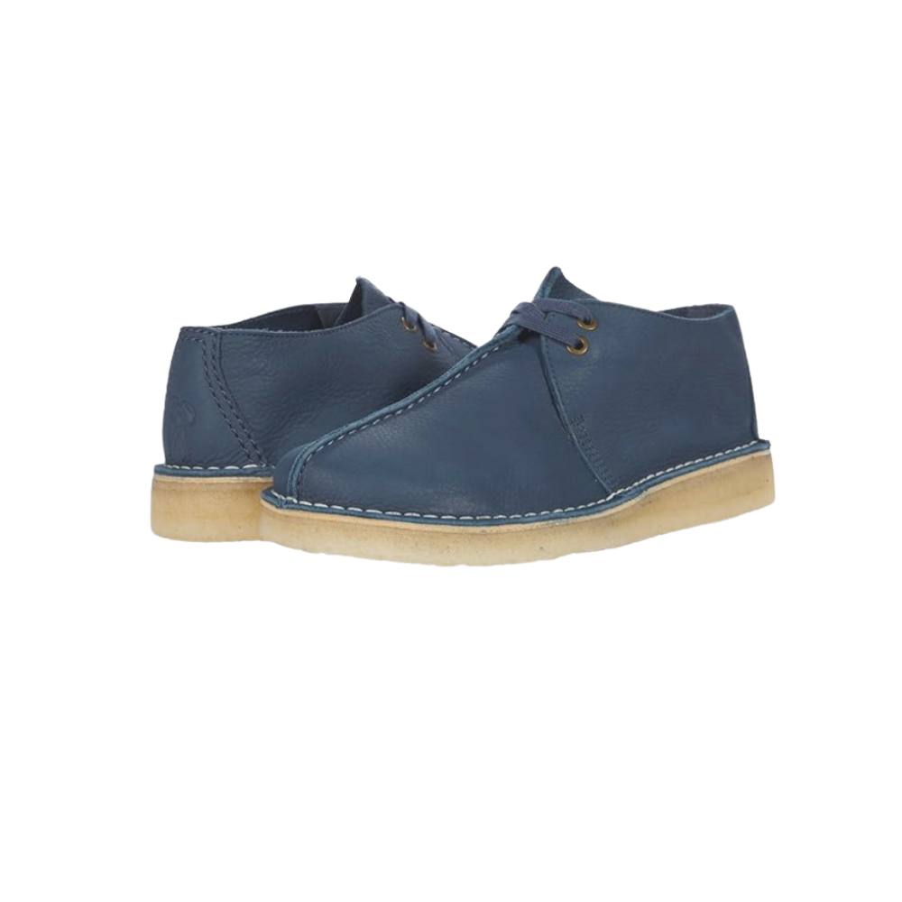 Clarks Men’s Desert Trek - Blue Nubuck - 26170134