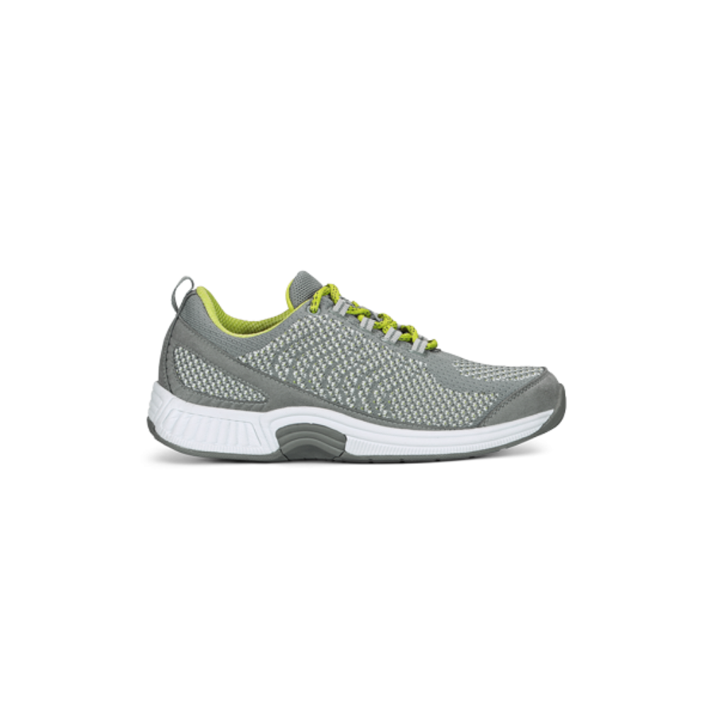OrthoFeet Women's Coral Sneaker - Gray