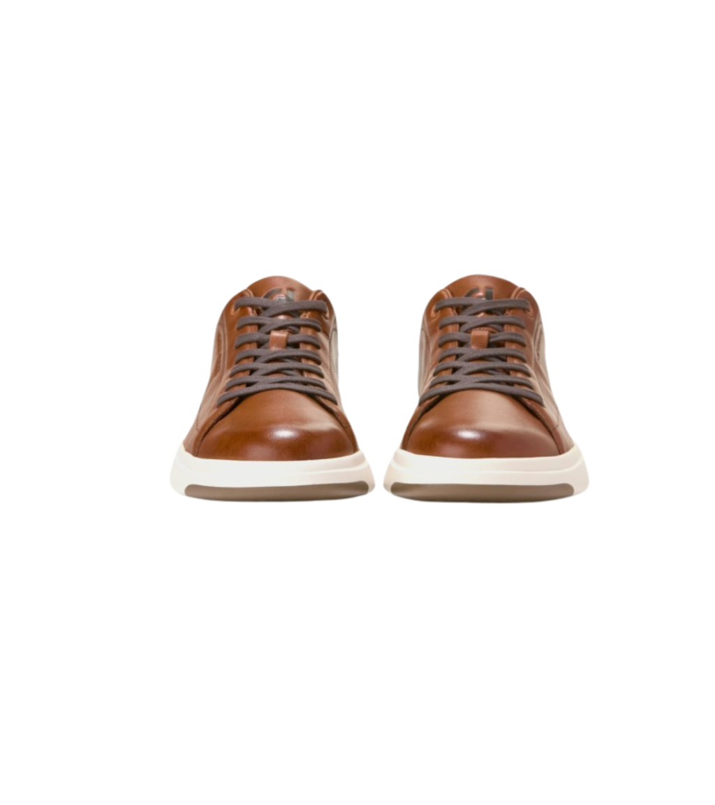 Cole Haan Men's GrandPrø Tennis 2.0 Sneakers British Tan/Dark Chocolate