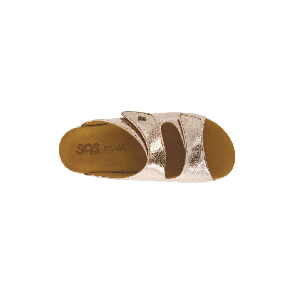 SAS Women's Cozy - Comfort Adjustable Sandal - Copper