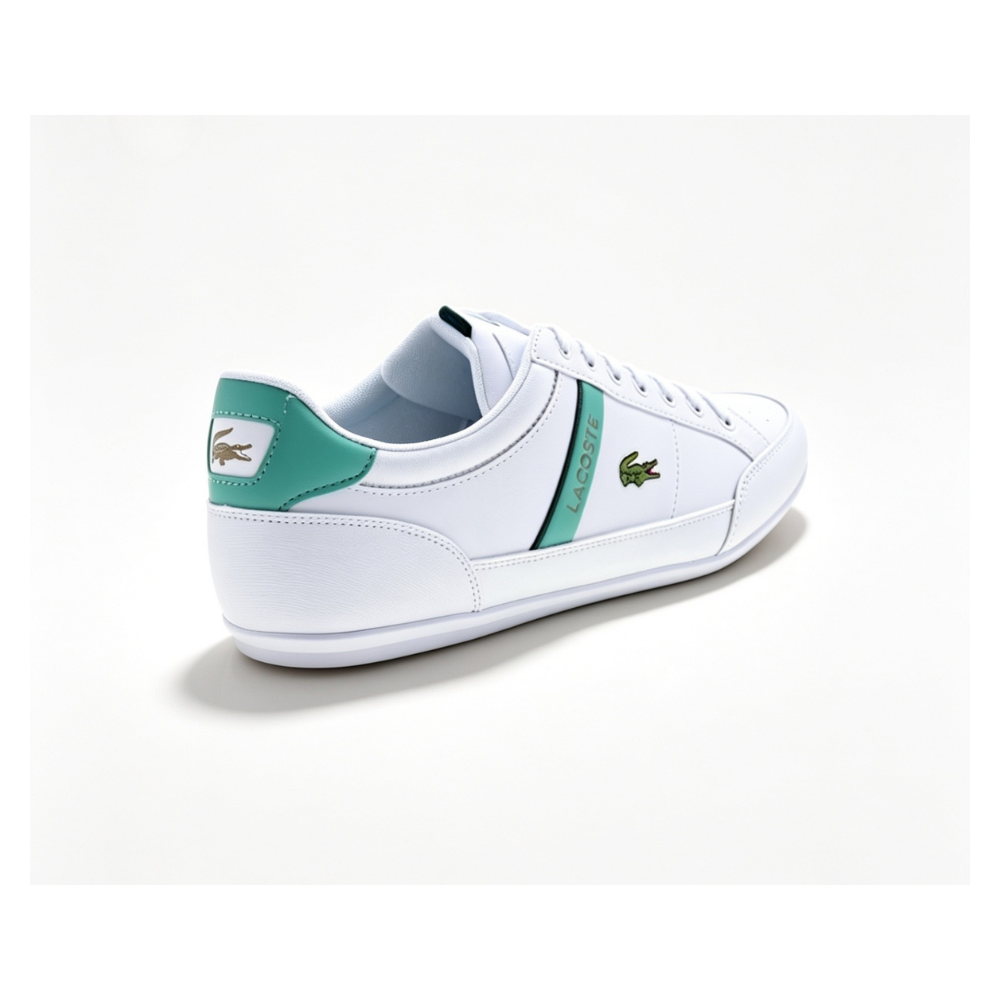 Lacoste Men’s Chaymon 0722 1 CMA - White / Green - 7-43CMA0013082