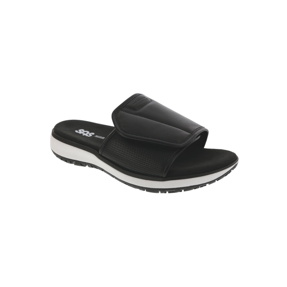 SAS Men's Volley-Y - Leather Slip-On Sandal - Prime