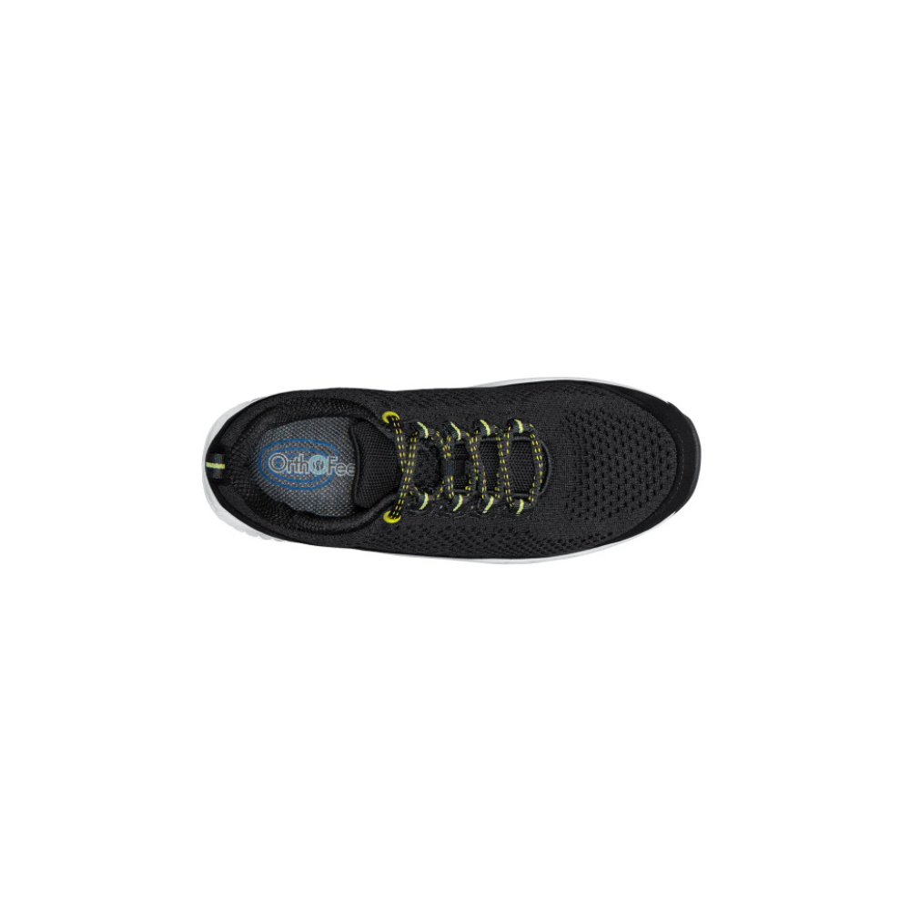 OrthoFeet Women's Coral Sneaker - Black