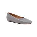SoftWalk Vianna Women's Square-Toe Leather Loafer Flat - Misty Blue