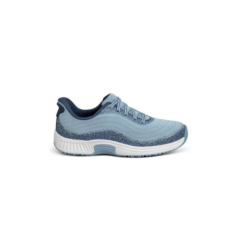 OrthoFeet Women's Kita Hands Free Sneaker - Slate/Navy