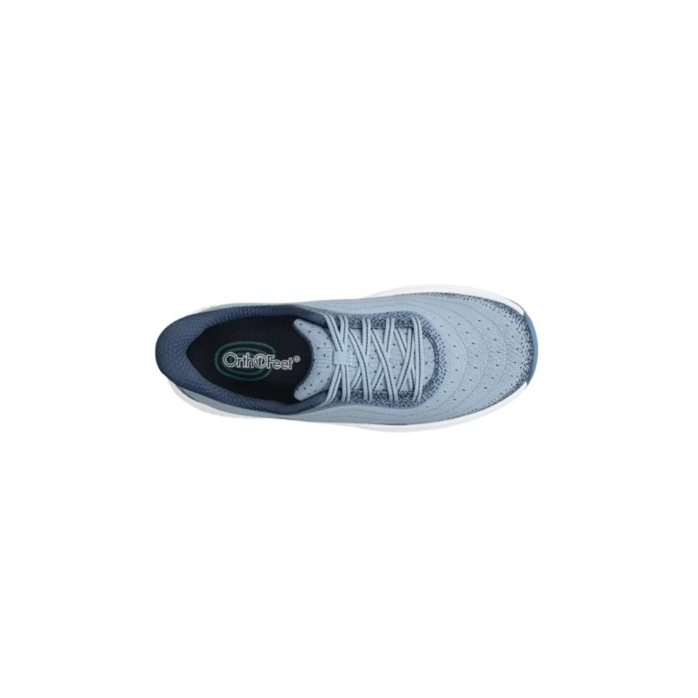 OrthoFeet Women's Kita Hands Free Sneaker - Slate/Navy