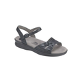 SAS Women's Duo - Quarter Strap Comfort Sandal - Black