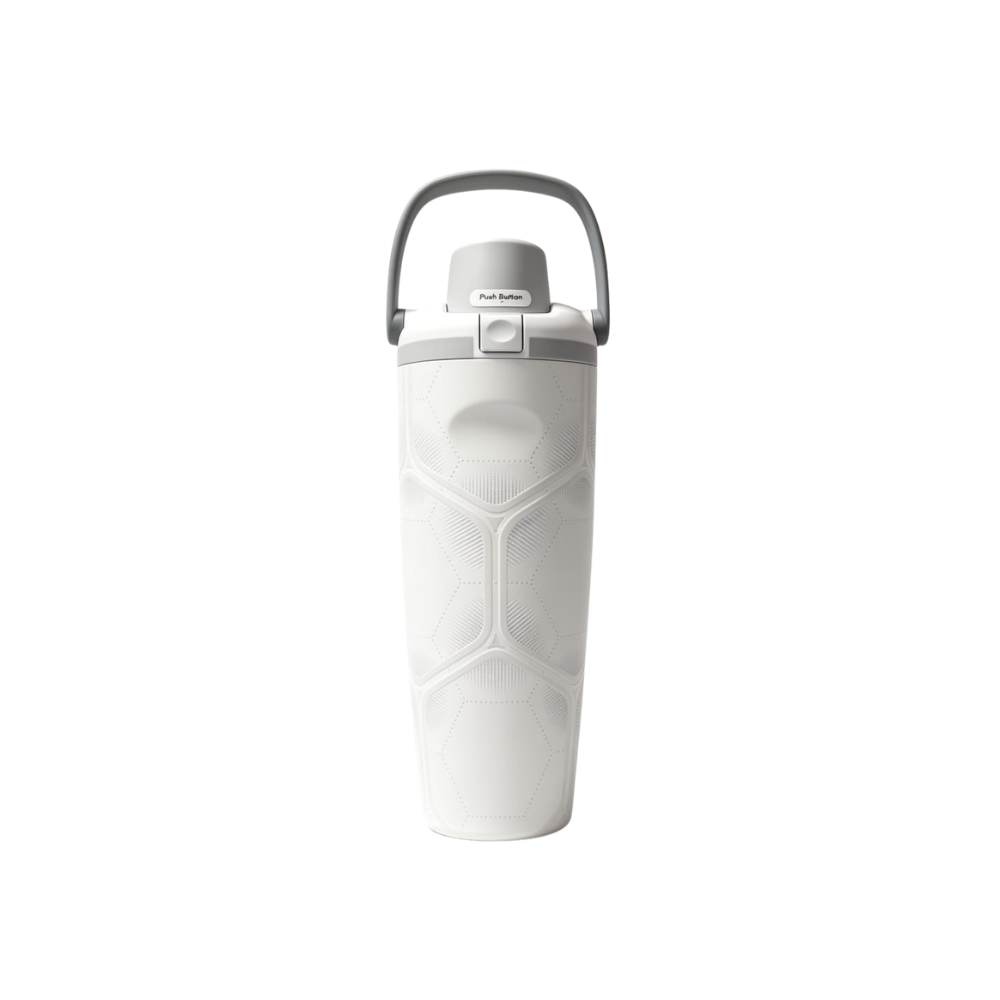 Owala FreeSip Sway 30oz Water Bottle - White / Lunar Grey - Insulated Stainless Steel