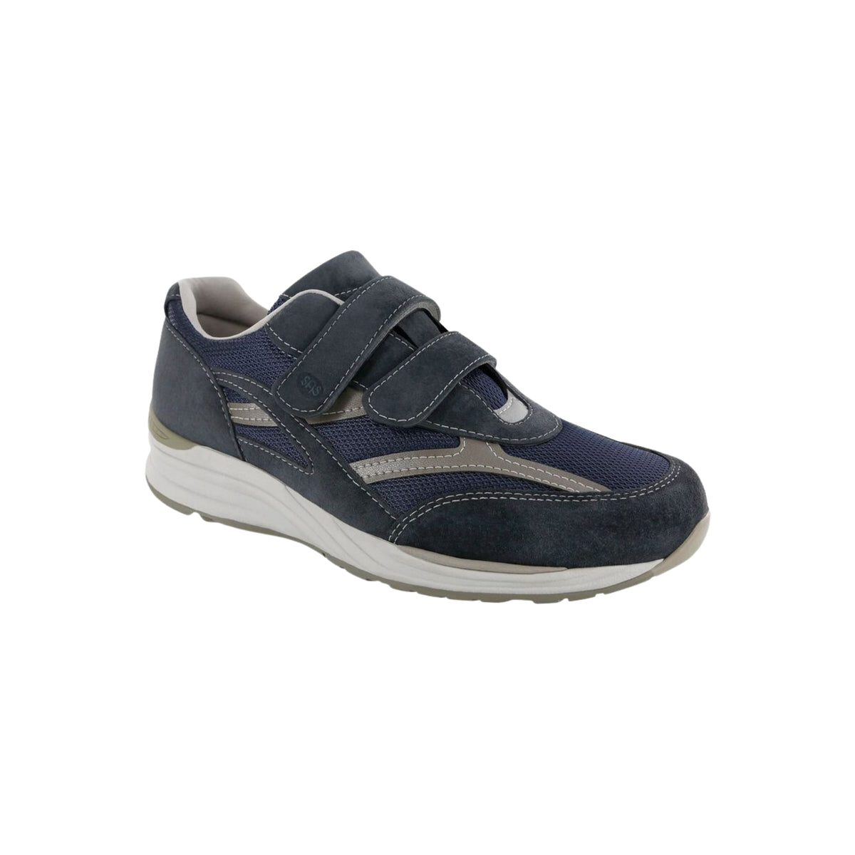 SAS Men's JV Mesh Adjustable Comfort Sneaker – Blue