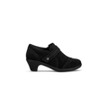 OrthoFeet Women's Eva Stretch Fabric Shoe - Black