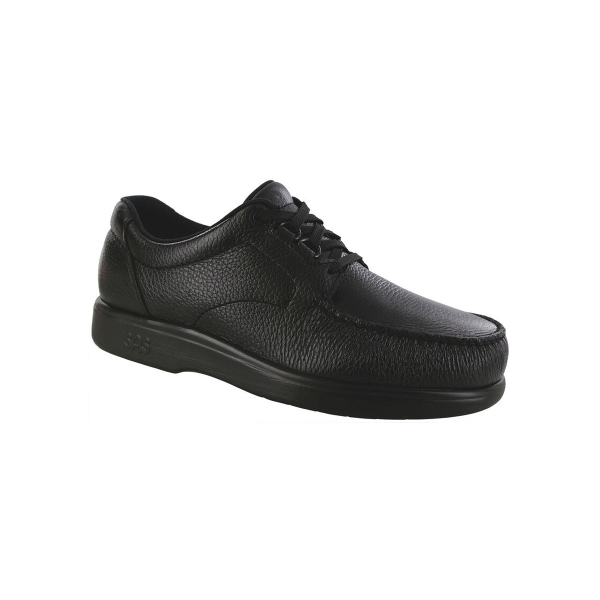 SAS Men's Bout Time Handcrafted Leather Comfort Walking Shoe – Black