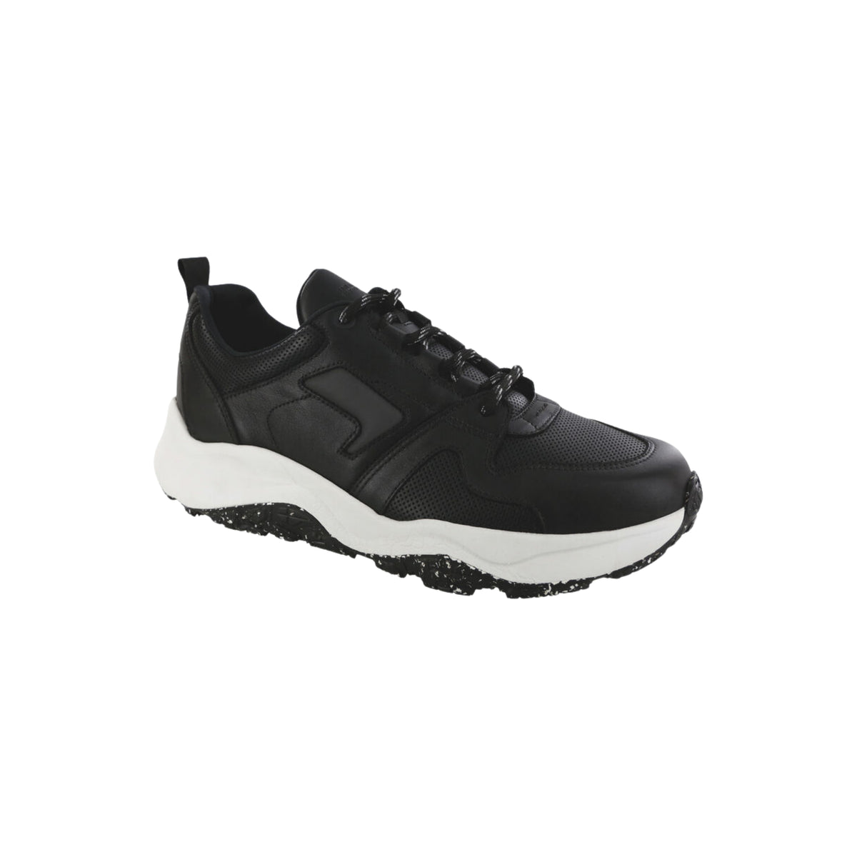 SAS Men’s Low Country-Y Athletic Sneaker – Black Perf