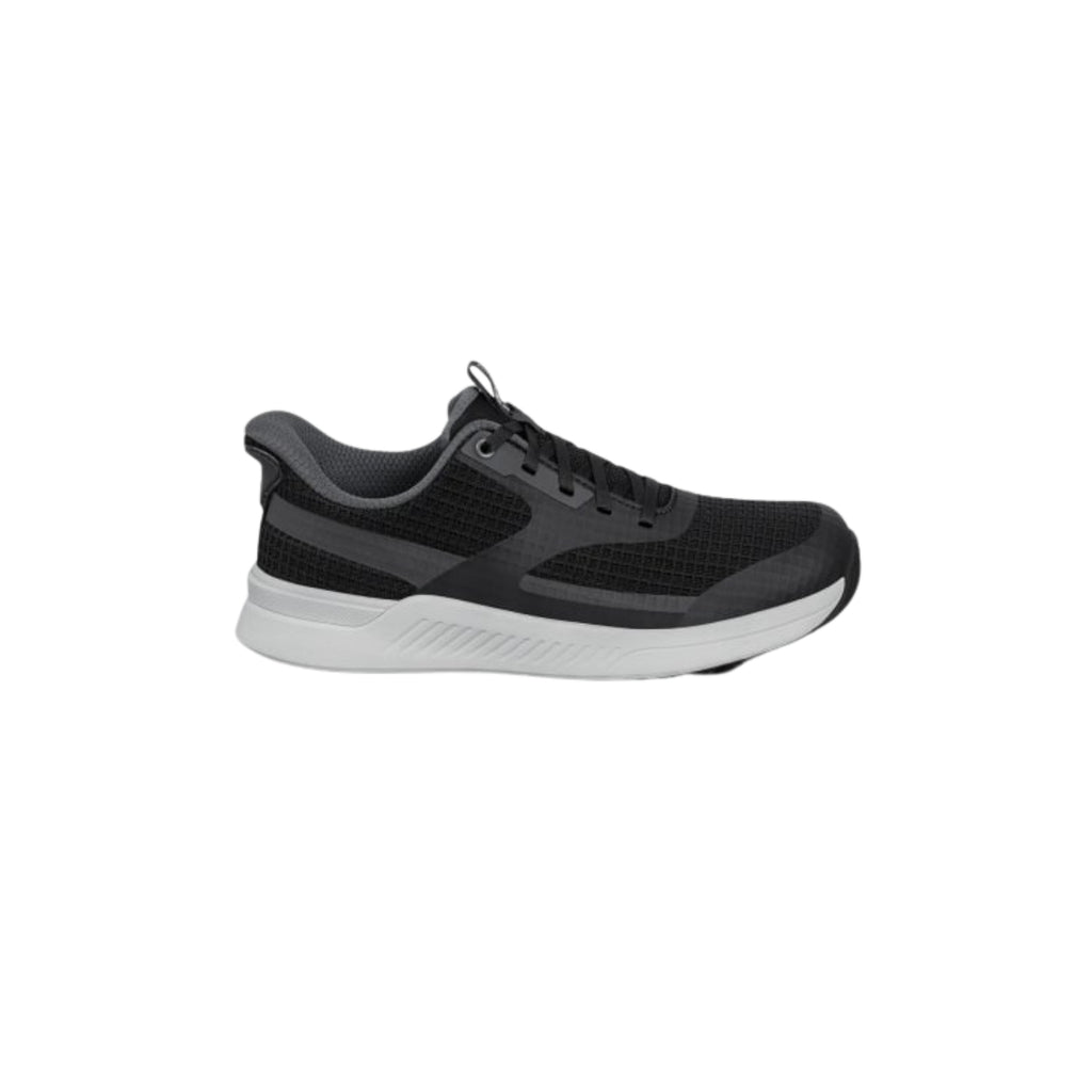 Orthofeet Men's Fairway Waterproof Golf Shoes - Black/Gray