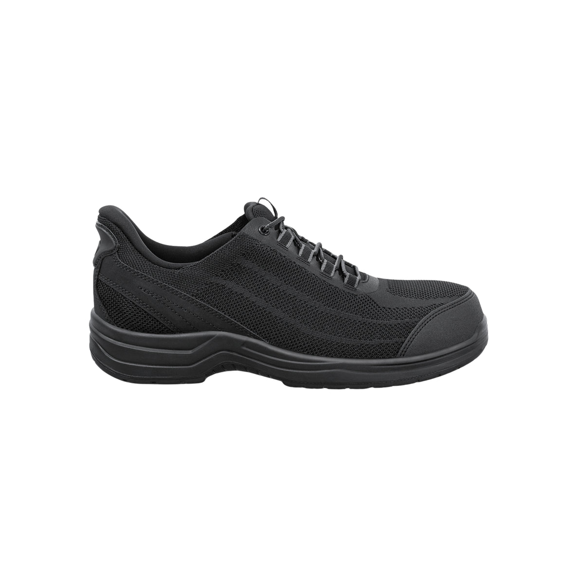 Orthofeet Men's Onyx Hands-Free Safety Toe Work Shoes - Black
