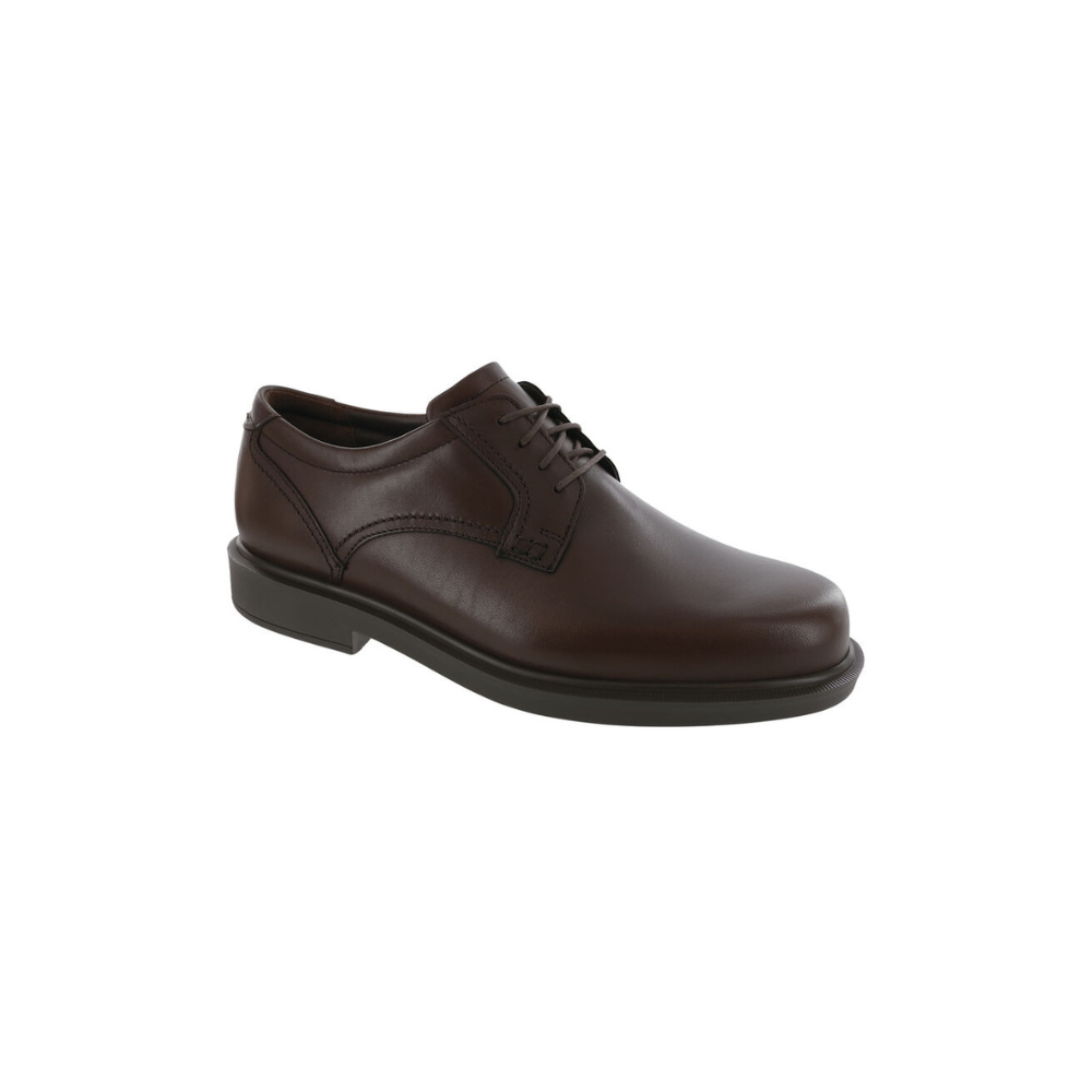 SAS Men's Ambassador - Leather Lace Up Oxford - Brown