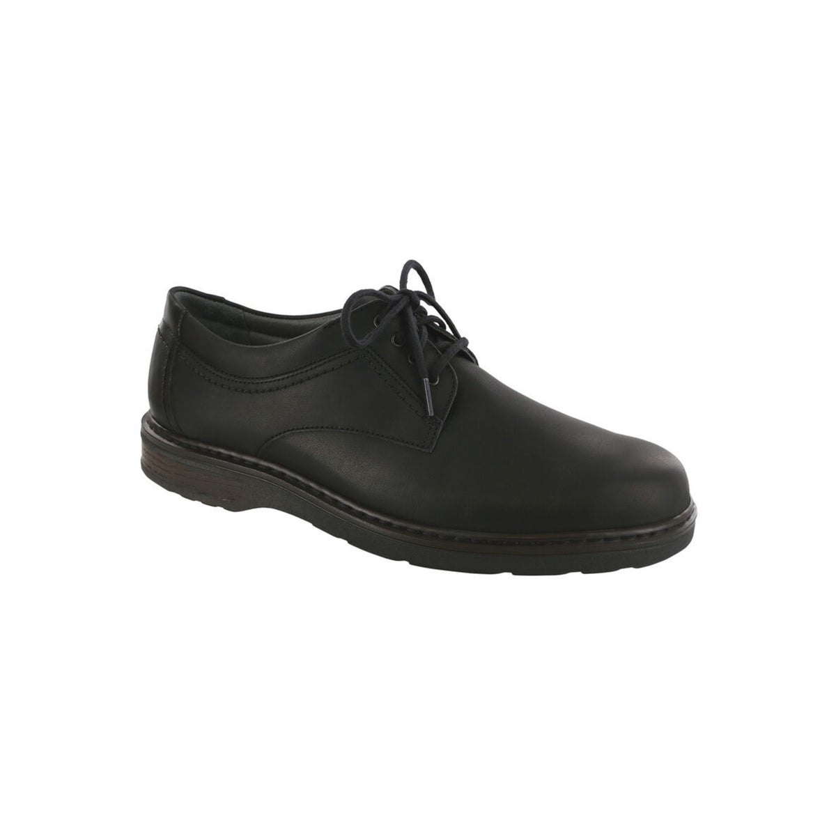 SAS Men's Aden Leather Lace-Up Oxford – Black