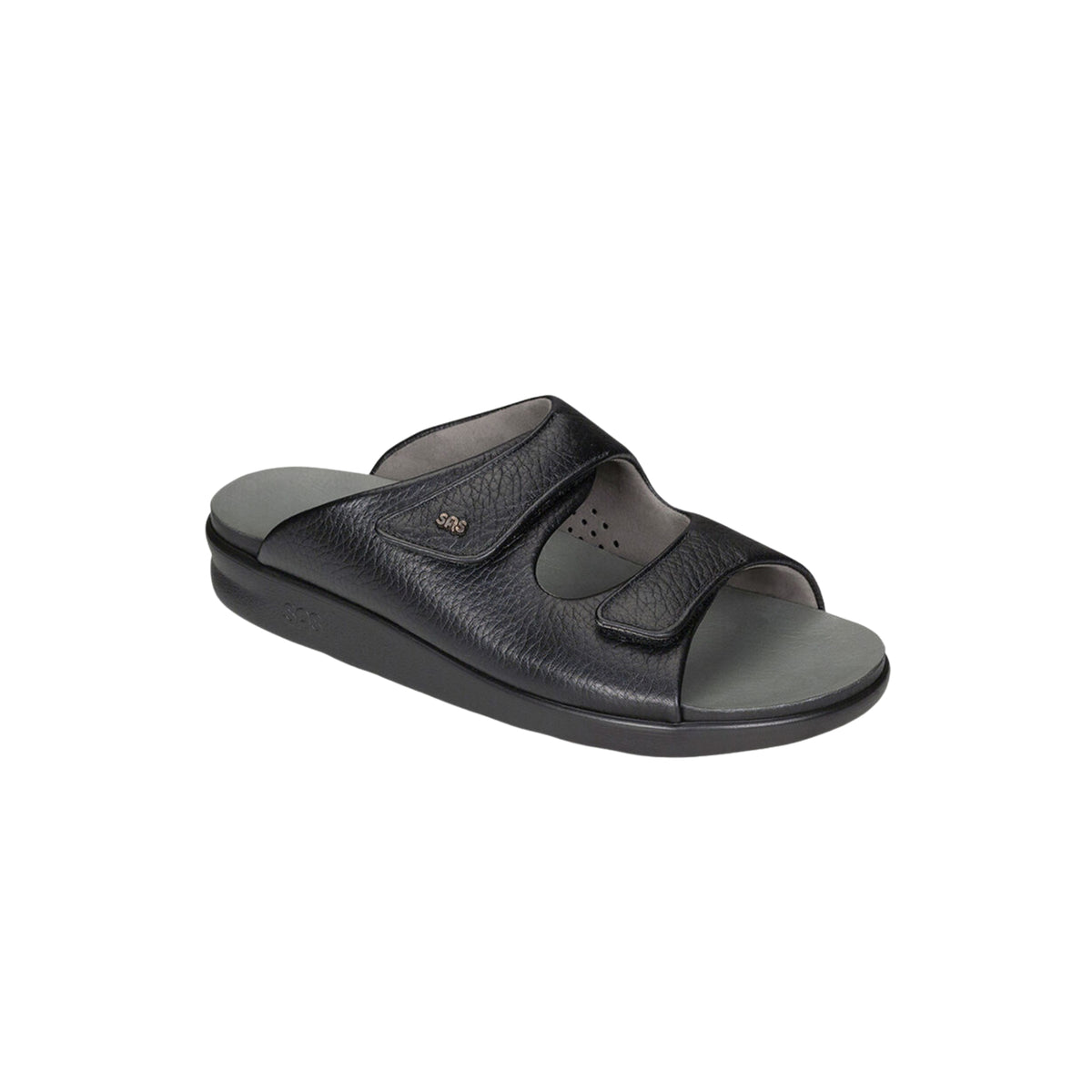 SAS Men's Encore Adjustable Slip-On Comfort Sandal - Black