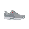Orthofeet Men’s Edgewater Stretch Knit Orthopedic Walking Shoes – Gray