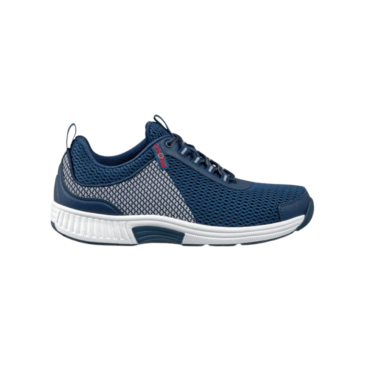 Orthofeet Edgewater Men's Orthopedic Walking Shoes - Blue