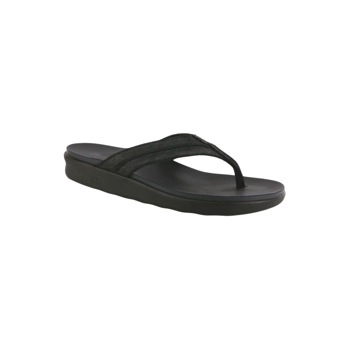 SAS Men's Escape Leather Flip-Flop Comfort Sandal - Iron