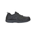 Orthofeet Men’s Pacific Palisades Waterproof Leather Sneakers – Black