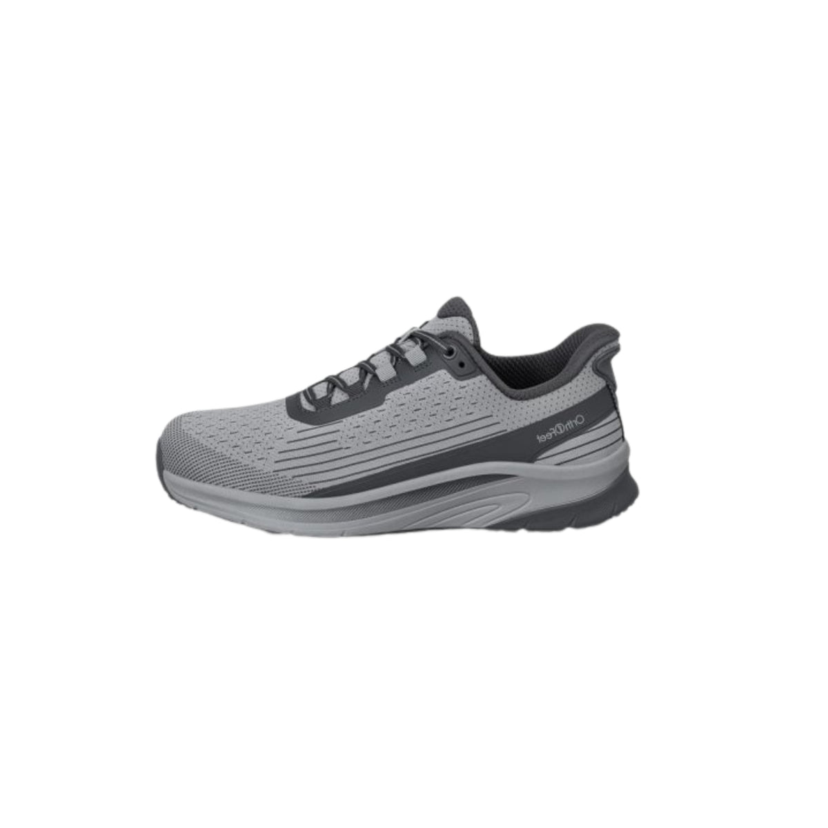Orthofeet Men's Dash Hands-Free Slip-On Sneakers – Gray