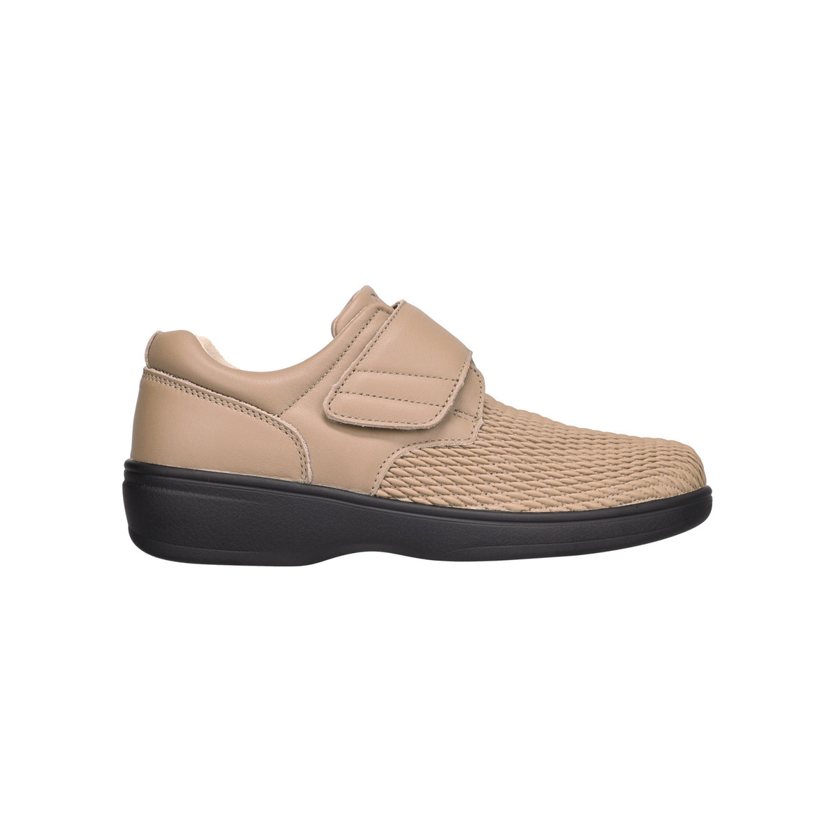 Propét Women's Olivia Stretchable Leather Slip-On Shoe – Taupe