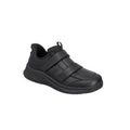 Orthofeet Men's Oak Hands-Free Double Depth Shoes – Black