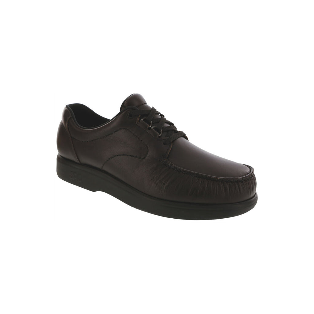 SAS Men's Bout Time Handcrafted Orthotic Leather Shoe – Cacao