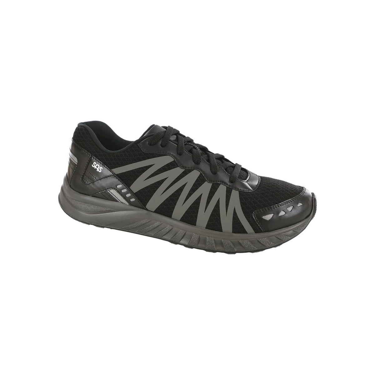 SAS Men's Pursuit Orthotic Performance Trainer – Black / Gray