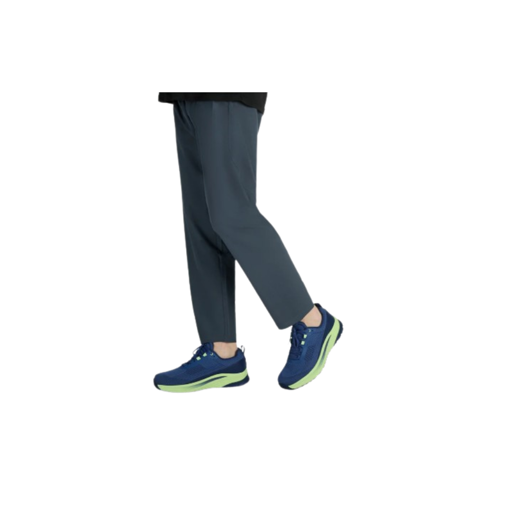 Orthofeet Race Men's Comfort Athletic Shoes - Navy/Green