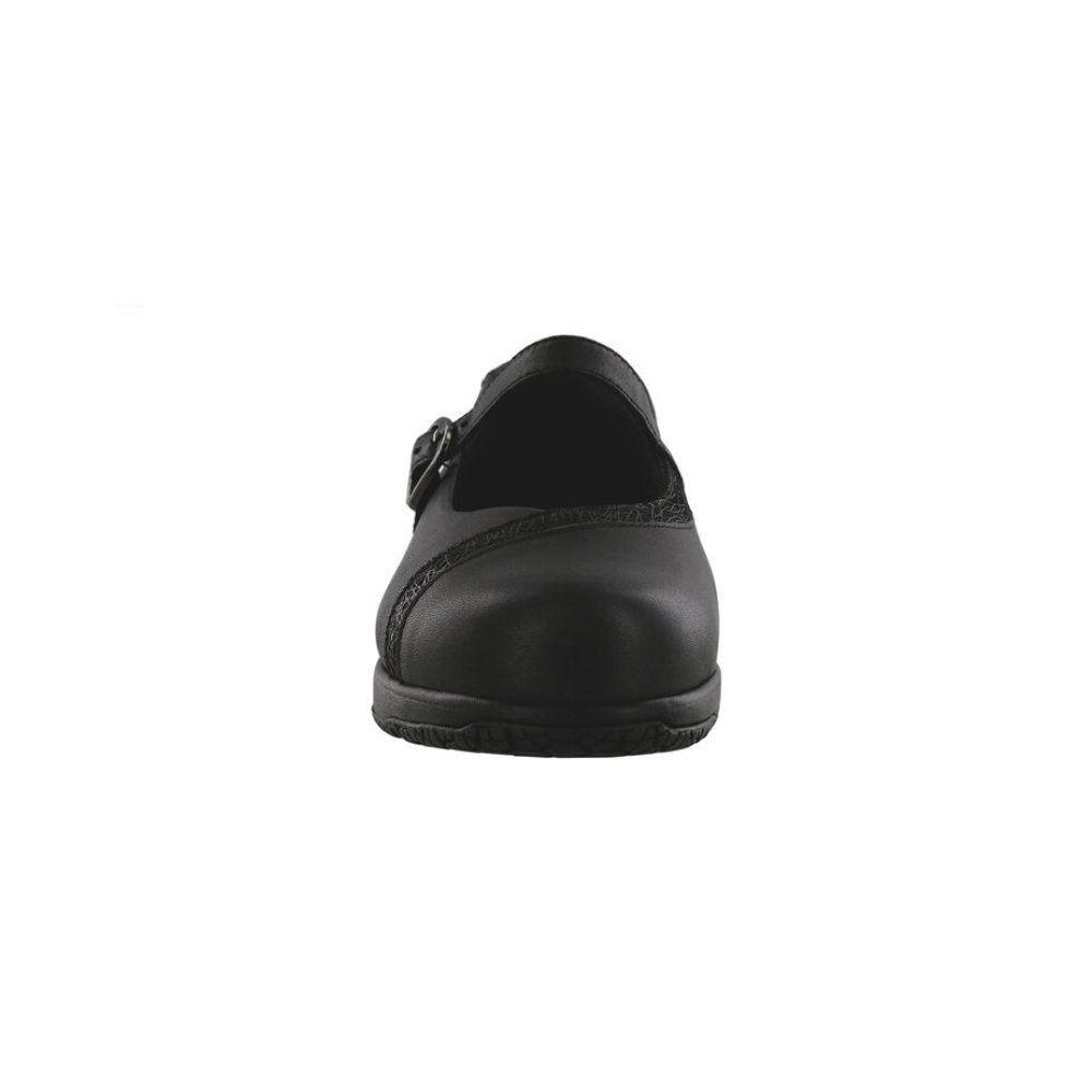 SAS Women's Clare - Comfort Walking Sneaker - Black / Black Web