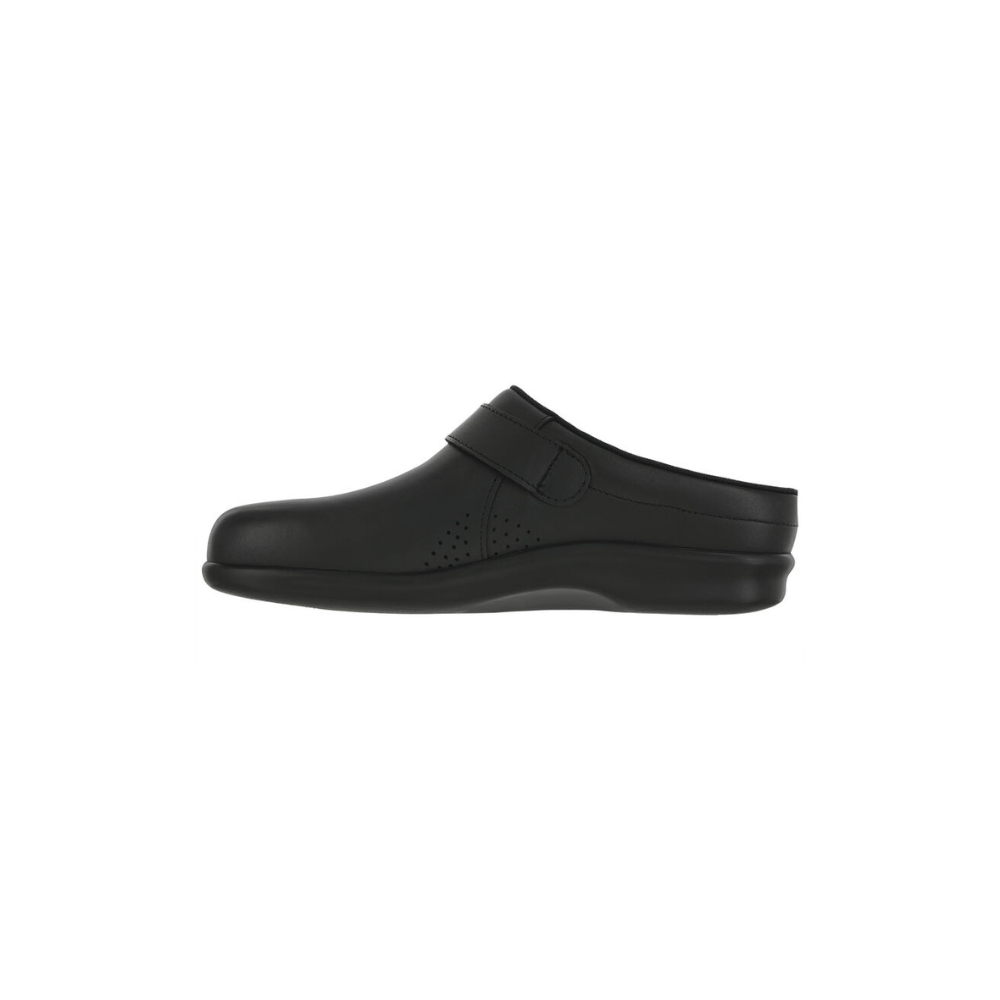 SAS Women's Clog - Comfort Leather Clog - Black