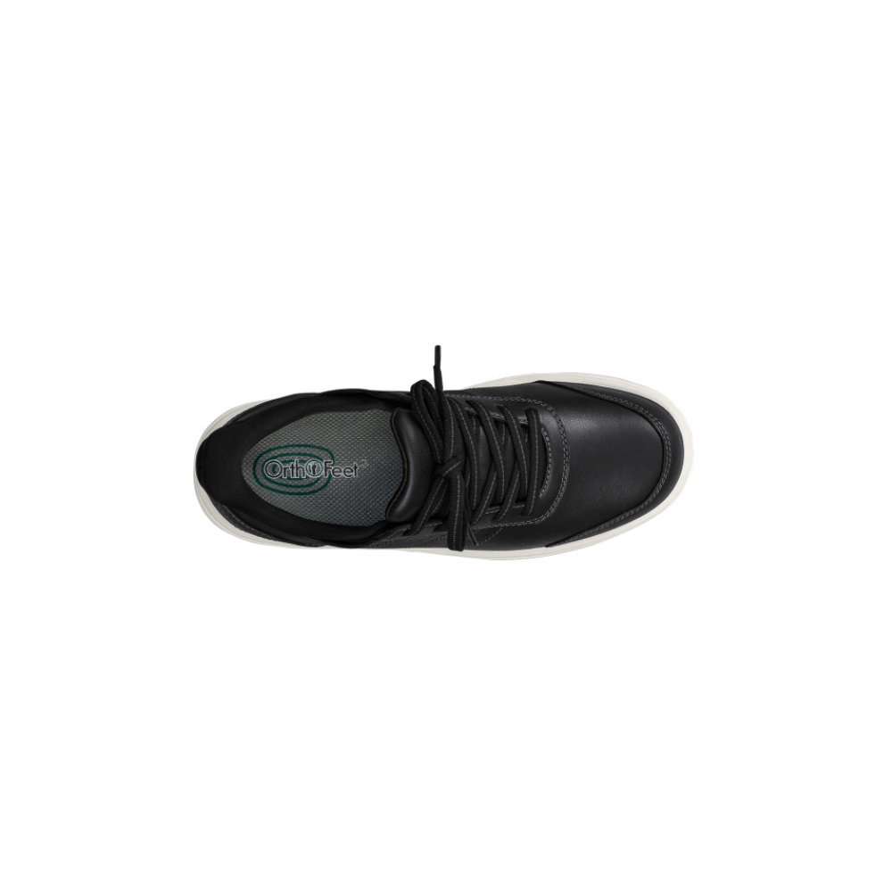 OrthoFeet Women's Wander Hands Free Sneaker - Black