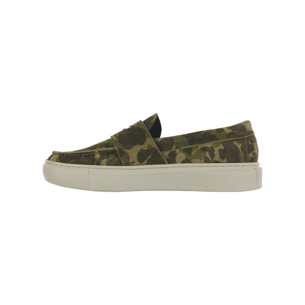 SAS Men's Woodlawn - Leather Slip On - Camo