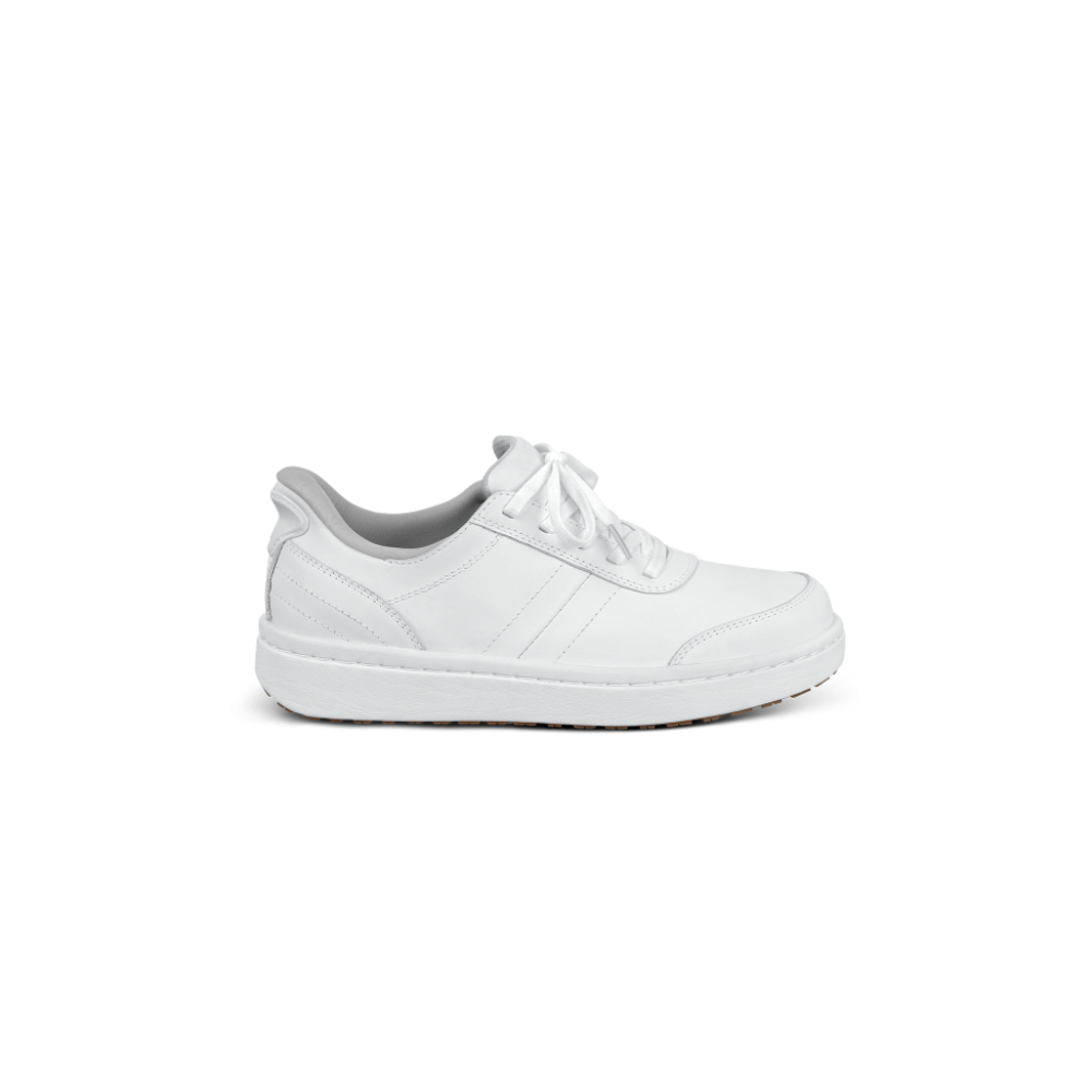 OrthoFeet Women's Wander Hands Free Sneaker - White