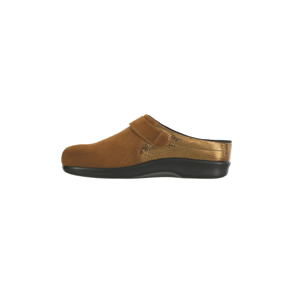 SAS Women's Clog - Comfort Leather Clog - Turbinado Bronze