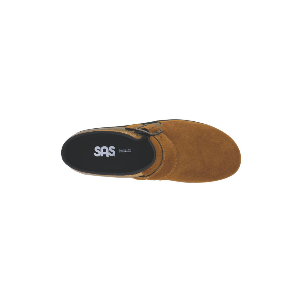 SAS Women's Clog - Comfort Leather Clog - Turbinado Bronze