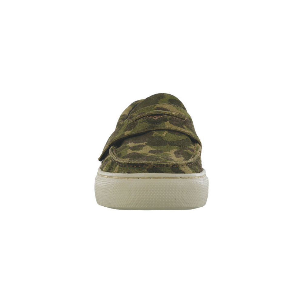 SAS Men's Woodlawn - Leather Slip On - Camo