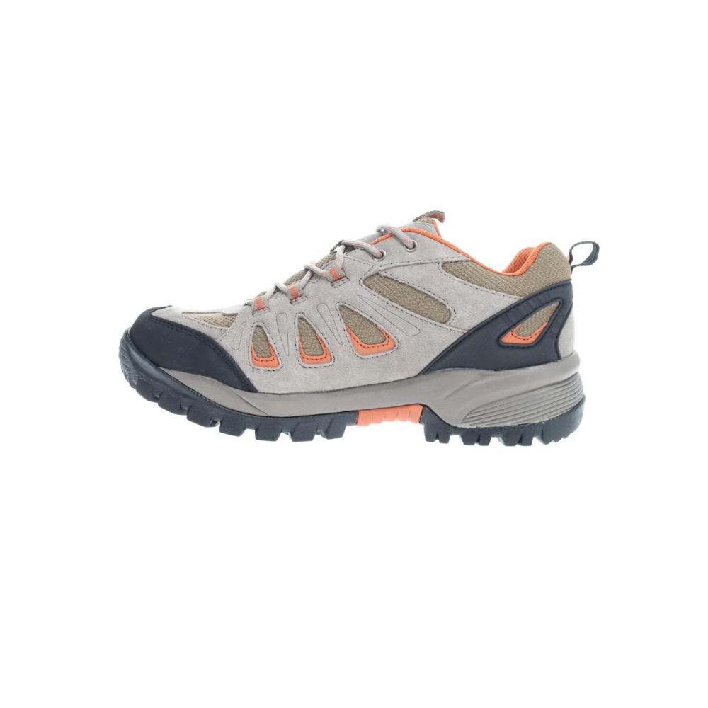 Propét Ridge Walker Low Men's Waterproof Trail Shoes - Gunsmoke/Orange