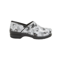 Sanita Inkwell Printed Patent Women’s Clogs – Black