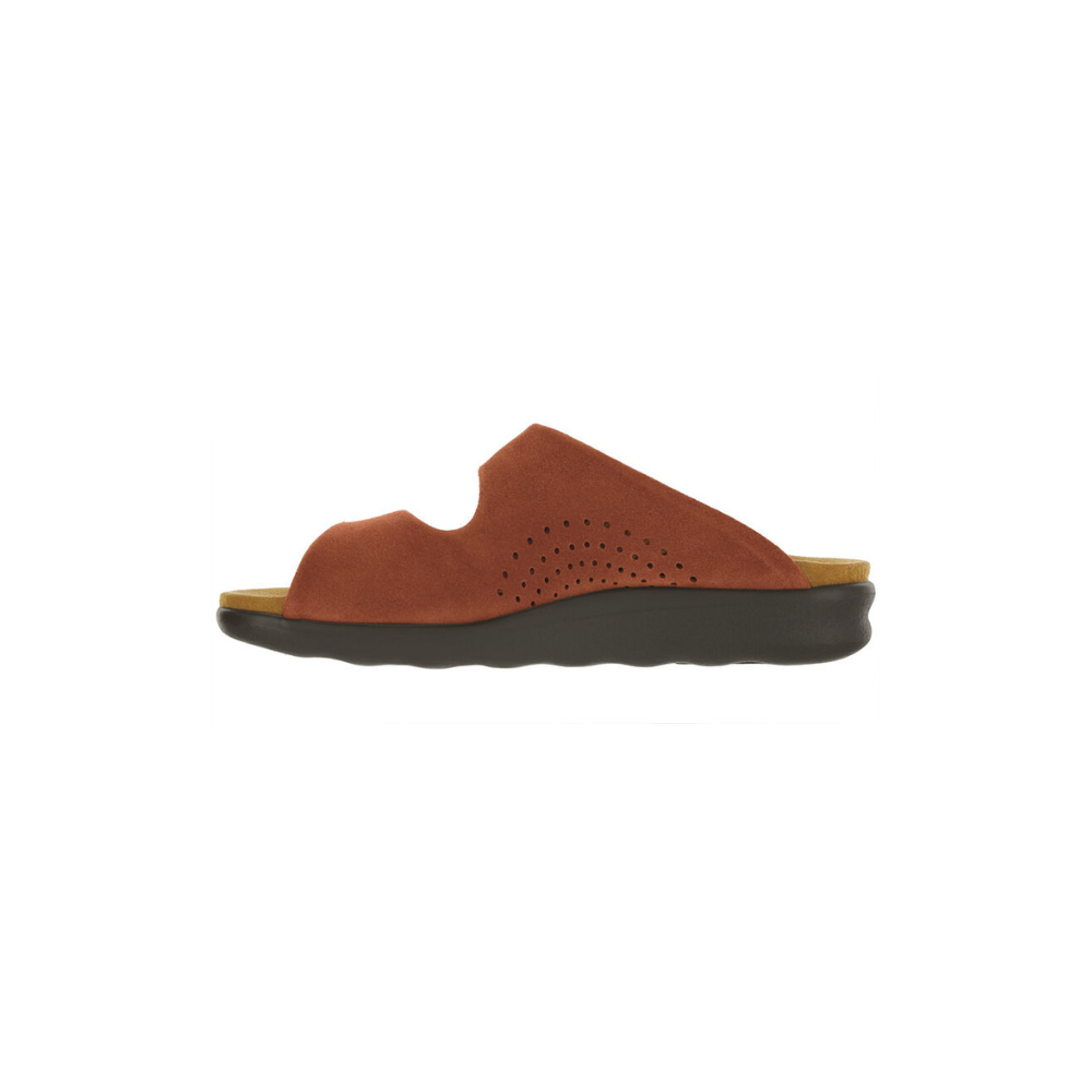 SAS Women's Cozy - Comfort Adjustable Sandal - Rust