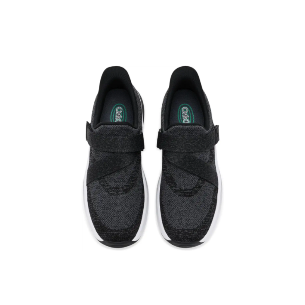 OrthoFeet Women's Naya Hands Free Sneaker - Black